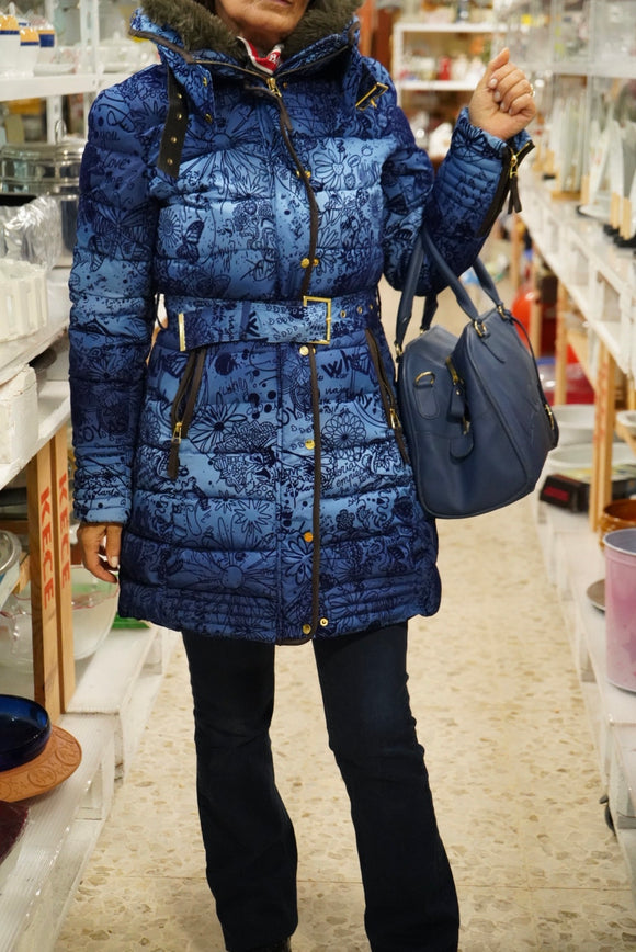 Giubbotto blu desigual